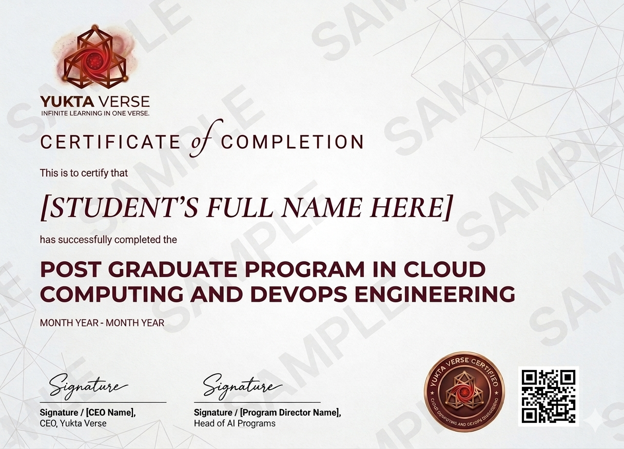 PGP in Cloud Computing and DevOps Engineering Certificate